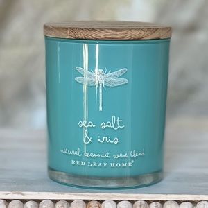 Red Leaf Home "SEA SALT & IRIS" Candle